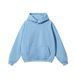 Худі оверсайз на флісі &mdash; блакитне / Sky Blue Hoody-SB фото 2