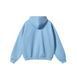Худі оверсайз на флісі &mdash; блакитне / Sky Blue Hoody-SB фото 3