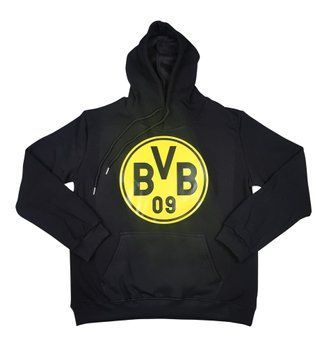 Худі Боруссія Дортмунд чорний на флісі dortmund-hoodie-black-fleece фото