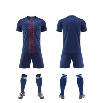Футбольна форма командна Темно-синя (з центральною смугою) forma-team-navy-stripe фото