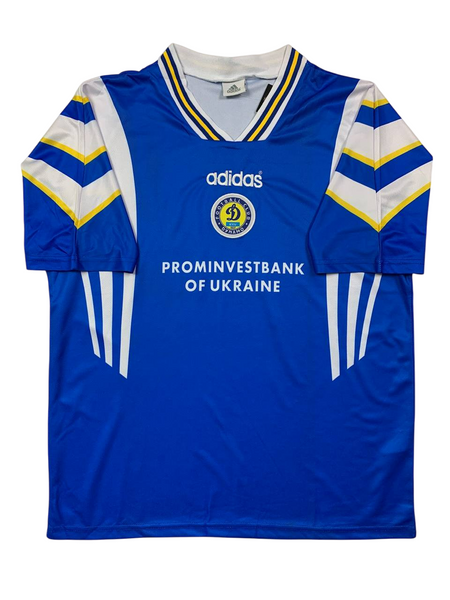 Ретро-футболка Динамо Київ 1997/1998 виїзна retro-dynamo-kyiv-away-blue фото