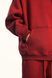 Худі оверсайз на флісі &mdash; червоне / Red Hoody-RE фото 4