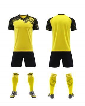 Футбольна форма командна Жовта/Чорна forma-team-yellow-black фото