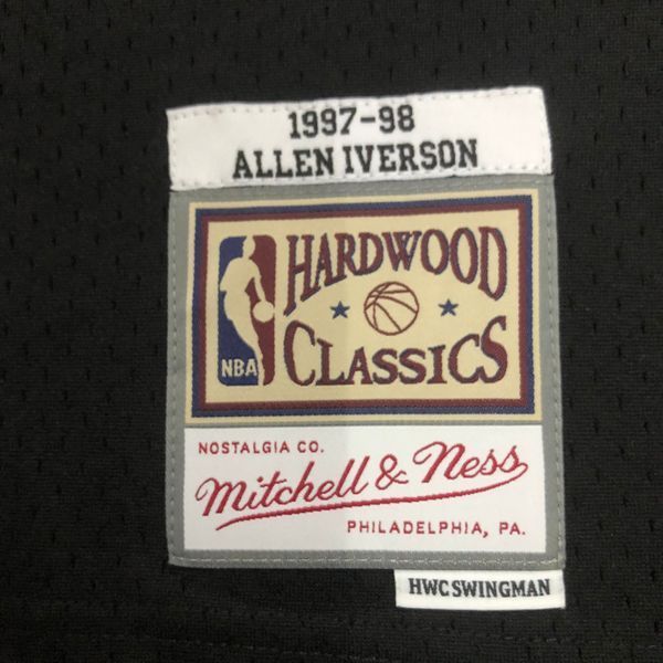 Philadelphia 76ers 1997-00 Away Iverson 3 8e01d987 фото