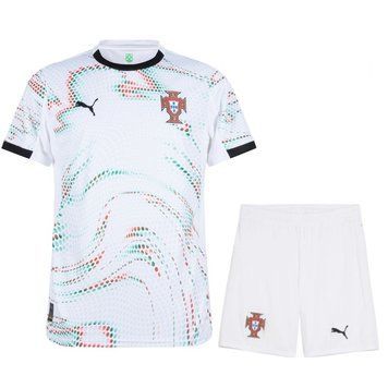 2025 Дитяча футбольна форма Португалія виїзний Maillot-Kit-E фото