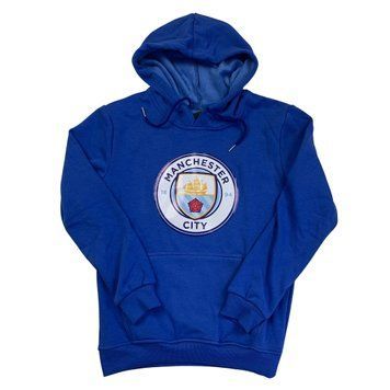 Худі Манчестер Сіті блакитний на флісі manchester-city-hoodie-blue-fleece фото