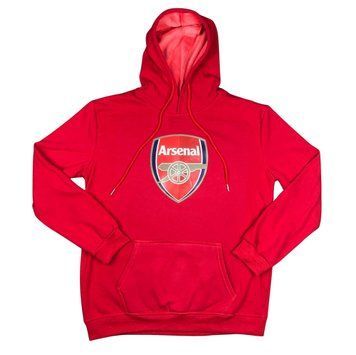 Худі Арсенал червоний на флісі arsenal-hoodie-red-fleece фото