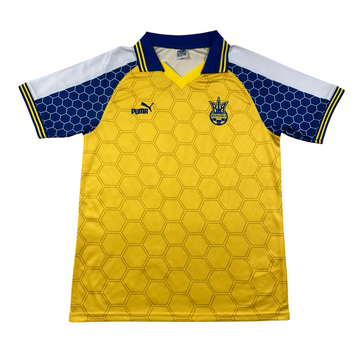 Ретро-футболка збірної України 1998 домашня retro-ukr-yellow фото