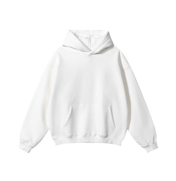 Костюм оверсайз худі + штани на флісі &mdash; Молочний / Milk White HD-MW фото
