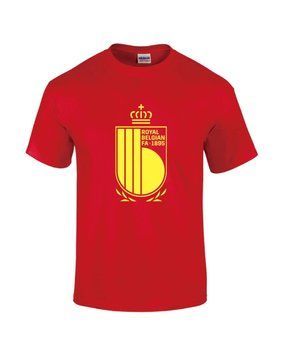 Футболка Бельгія червоний Belgium2020Red фото