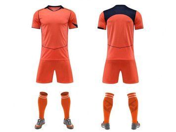 Футбольна форма командна Помаранчева/Темно-синя (динамічна) forma-team-orange-navy фото