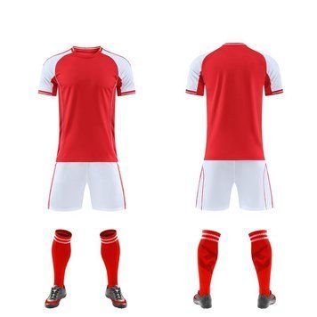 Футбольна форма командна Червона з білими вставками forma-team-redwhite фото