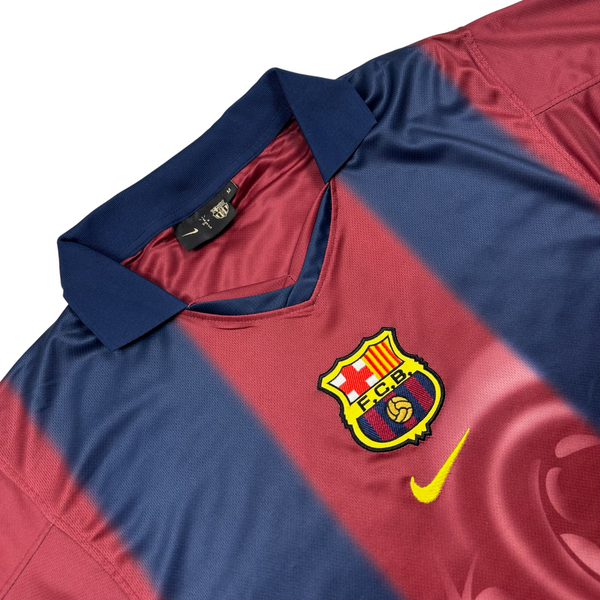 Футболка Travis Scott X з логотипом свуш X Fc Barcelona Retro 2000/01 Home Skeleton IMG_1088 фото