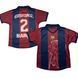 Футболка Travis Scott X з логотипом свуш X Fc Barcelona Retro 2000/01 Home Skeleton IMG_1088 фото 1