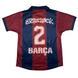 Футболка Travis Scott X з логотипом свуш X Fc Barcelona Retro 2000/01 Home Skeleton IMG_1088 фото 4