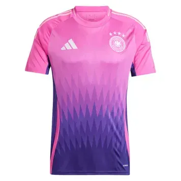 2024 Футбольна форма Німеччина виїзд/рожева adidasger3 фото