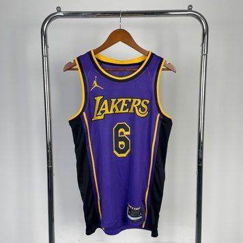 Los Angeles Lakers 2022-23 Statement James 6 be710c23 фото