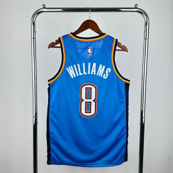 Oklahoma City Thunder 2023-26 Icon Williams 8 a50e64d4 фото