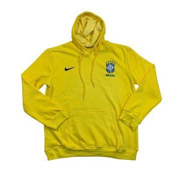 Худі Бразилія жовтий на флісі brazil-hoodie-yellow-fleece фото