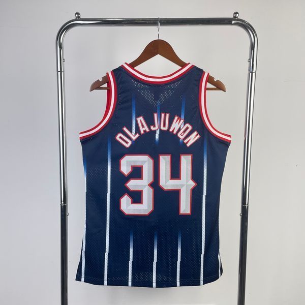 Houston Rockets 1997-99 Away Olajuwon 34 a56d2d26 фото