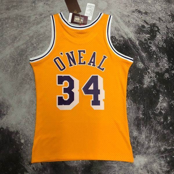 Los Angeles Lakers 1997-99 Home O'Neal 34 64f734ec фото