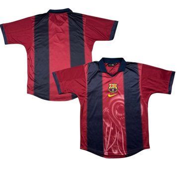Футболка Travis Scott X з логотипом свуш X Fc Barcelona Retro 2000/01 без номера IMG_1217 фото