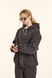 Худі оверсайз на флісі &mdash; сливово-сіре / Plum Grey Hoody-MZ фото 4