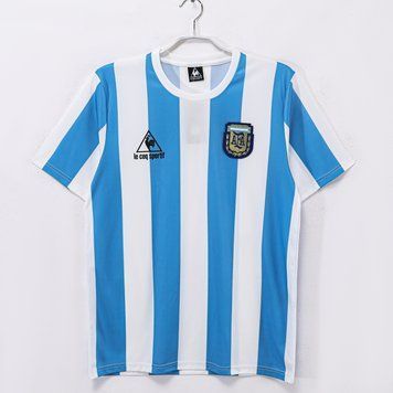 Ретро-футболка Аргентина 1986 домашня form-arg-hm-wht-blu фото