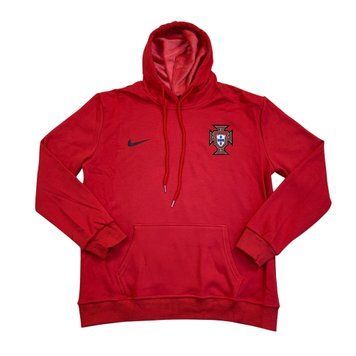 Худі Португалія червоний на флісі portugal-hoodie-red-fleece фото