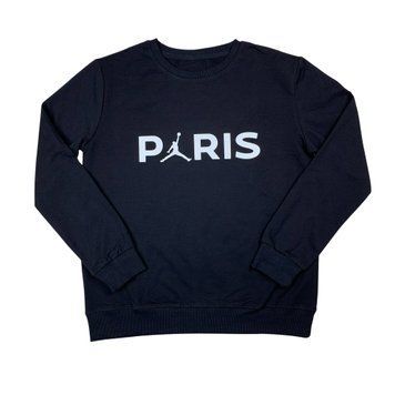 Світшот ПСЖ чорний psg-sweatshirt-black-fleece фото