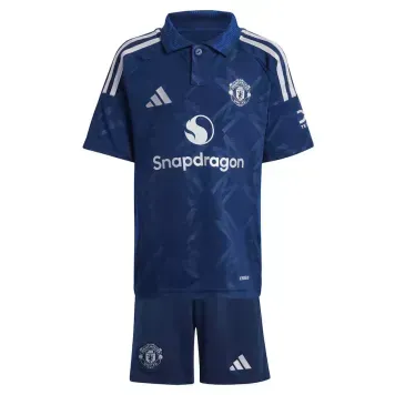 2025 Дитяча футбольна форма Манчестер Юнайтед виїзний Manchester-United-4 фото