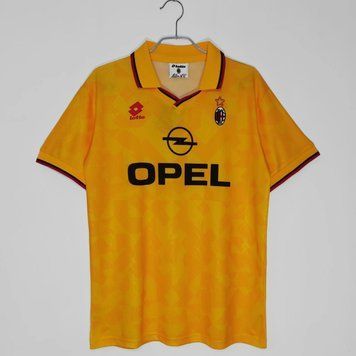Ретро-футболка Мілан 1995/96 резервний (лімітована) redgvfhb фото