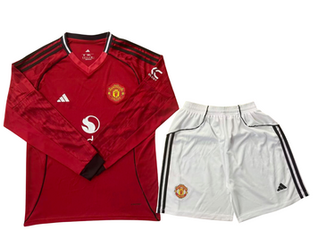 2025/2026 Футбольна форма з довгим рукавом Манчестер Юнайтед домашня manunitedsleeve фото