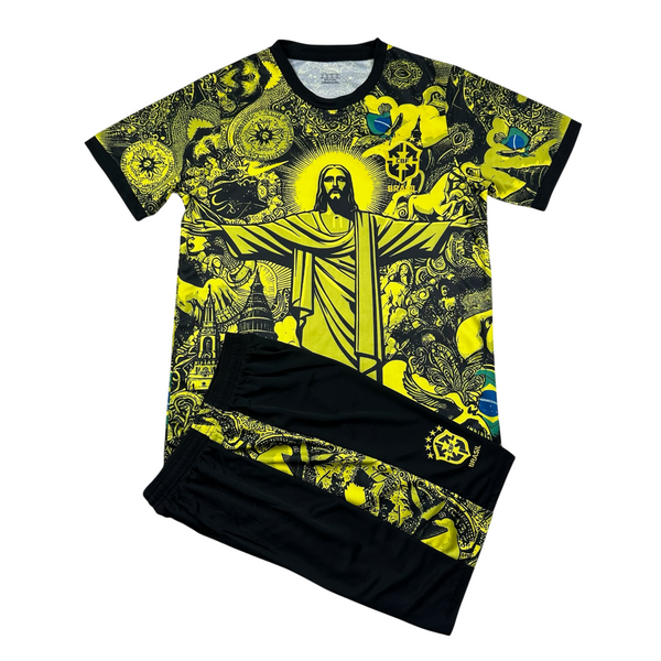 2025 Футболка Бразилія Ісус brasil_jesus_yellow1 фото