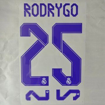 Реал Мадрид 2021-22 #25 Rodrygo домашній IMG_0853 фото