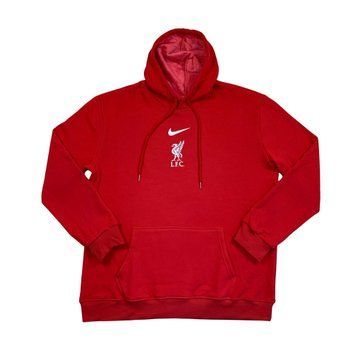Худі Ліверпуль червоний на флісі liverpool-hoodie-red-fleecee фото