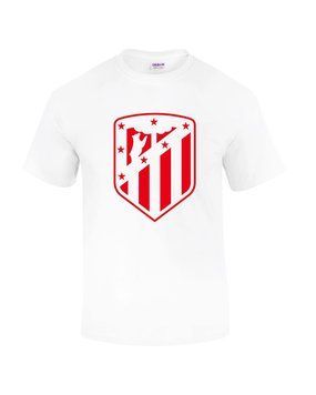 Футболка Атлетико Мадрид білий з червоним лого Atletico_Madrid_White фото