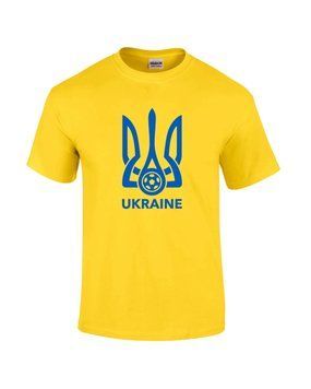 Футболка Україна з гербом жовтий UkraineYellow фото