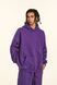 Худі оверсайз на флісі &mdash; фіолетове / Purple Hoody-FL фото 1