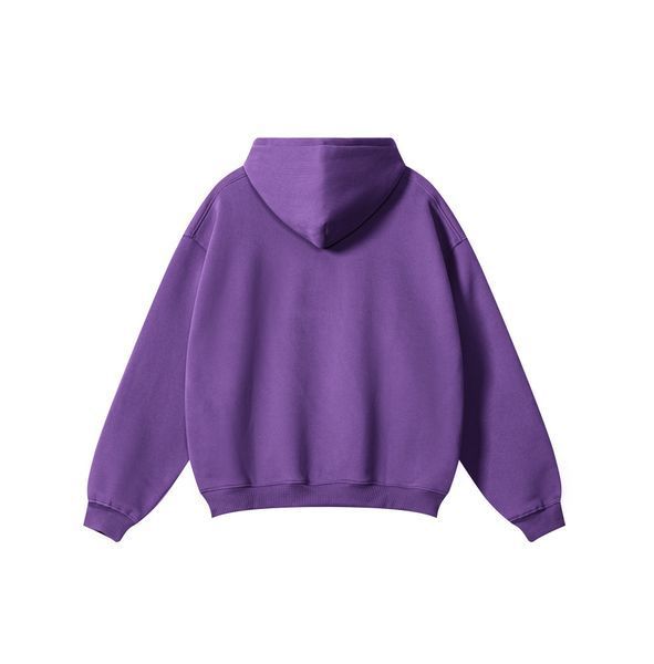 Худі оверсайз на флісі &mdash; фіолетове / Purple Hoody-FL фото