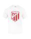 Футболка Атлетико Мадрид білий з червоним лого Atletico_Madrid_White фото