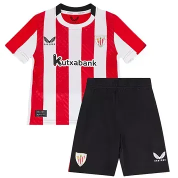 2025 Дитяча футбольна форма Атлетік Більбао червоно-білий Athletic-ds-Foo-2 фото