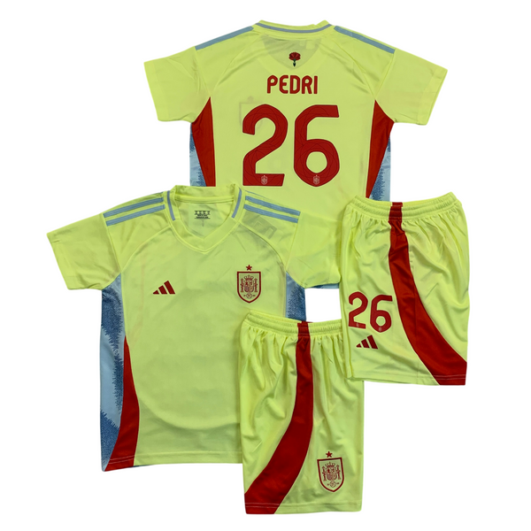 2024 Футбольна форма Іспанія виїзд/жовта 855a6b2fde48 фото