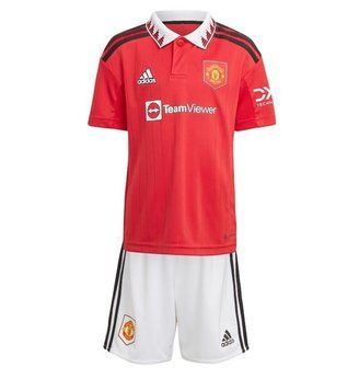2023 Дитяча футбольна форма Манчестер Юнайтед домашній man-utd-kids-home-kit-22-23 фото