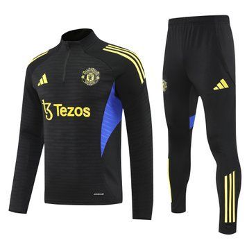 Тренувальний костюм Манчестер Юнайтед чорний tr-manutd-blackblue-2026 фото