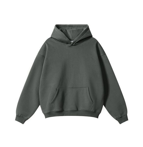 Костюм оверсайз худі + штани на флісі &mdash; графіт / Graphite HD-DG фото
