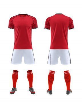 Футбольна форма командна Червона/Біла (класична) forma-team-red-white фото