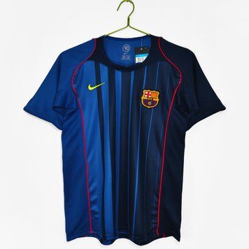 Ретро-футболка Барселона 2004/05 виїзний awaybluebarca фото