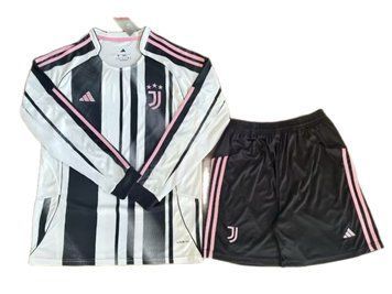2025/2026 Футбольна форма з довгим рукавом Ювентус домашня juventushomesleeve фото