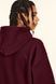Худі оверсайз на флісі &mdash; бордовий / Burgundy Hoody-DR фото 6
